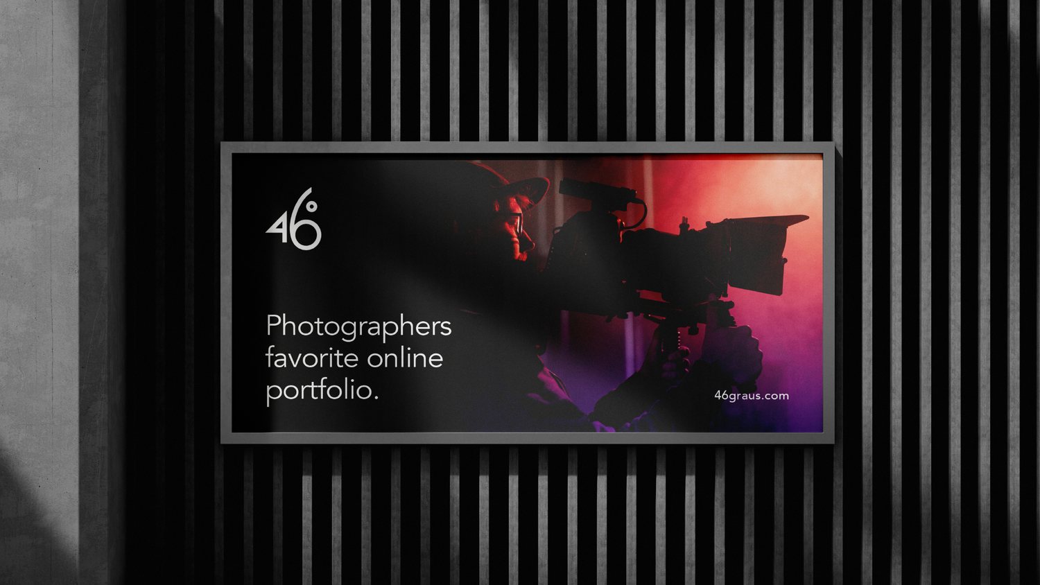 46º brand identity, shot 7