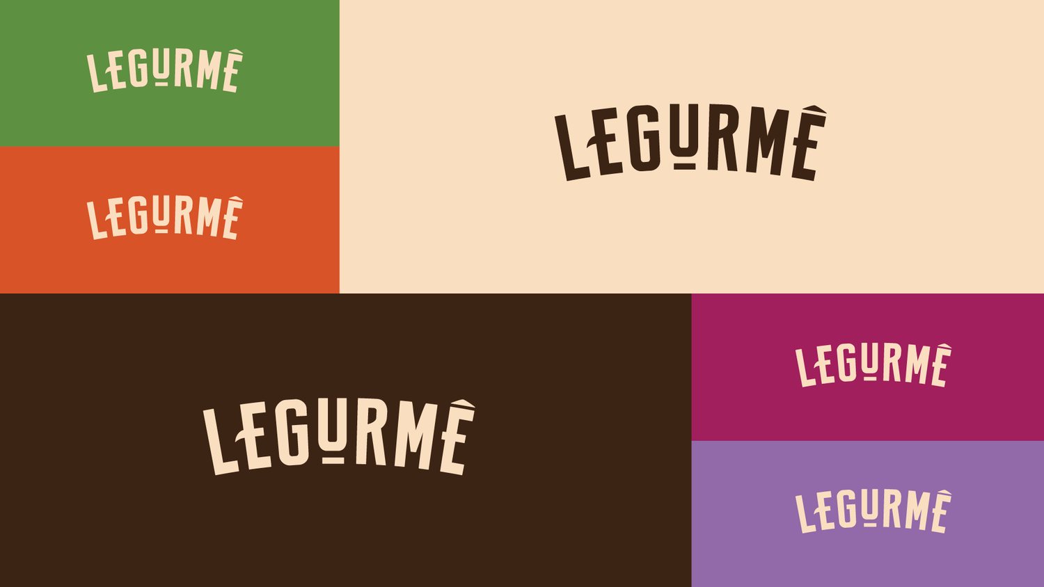 LEGURMÊ brand identity, shot 2