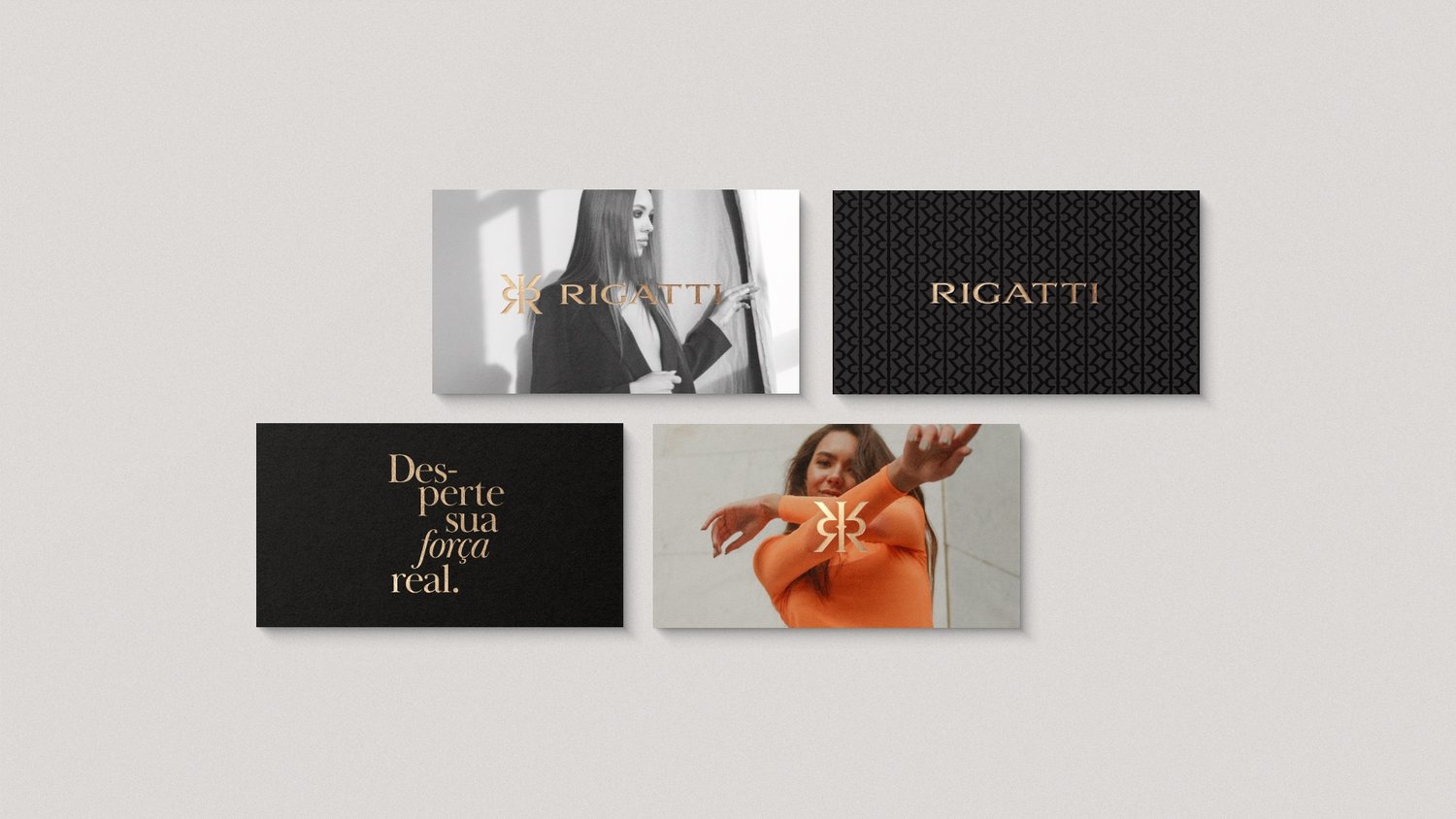 RIGATTI brand identity, shot 3