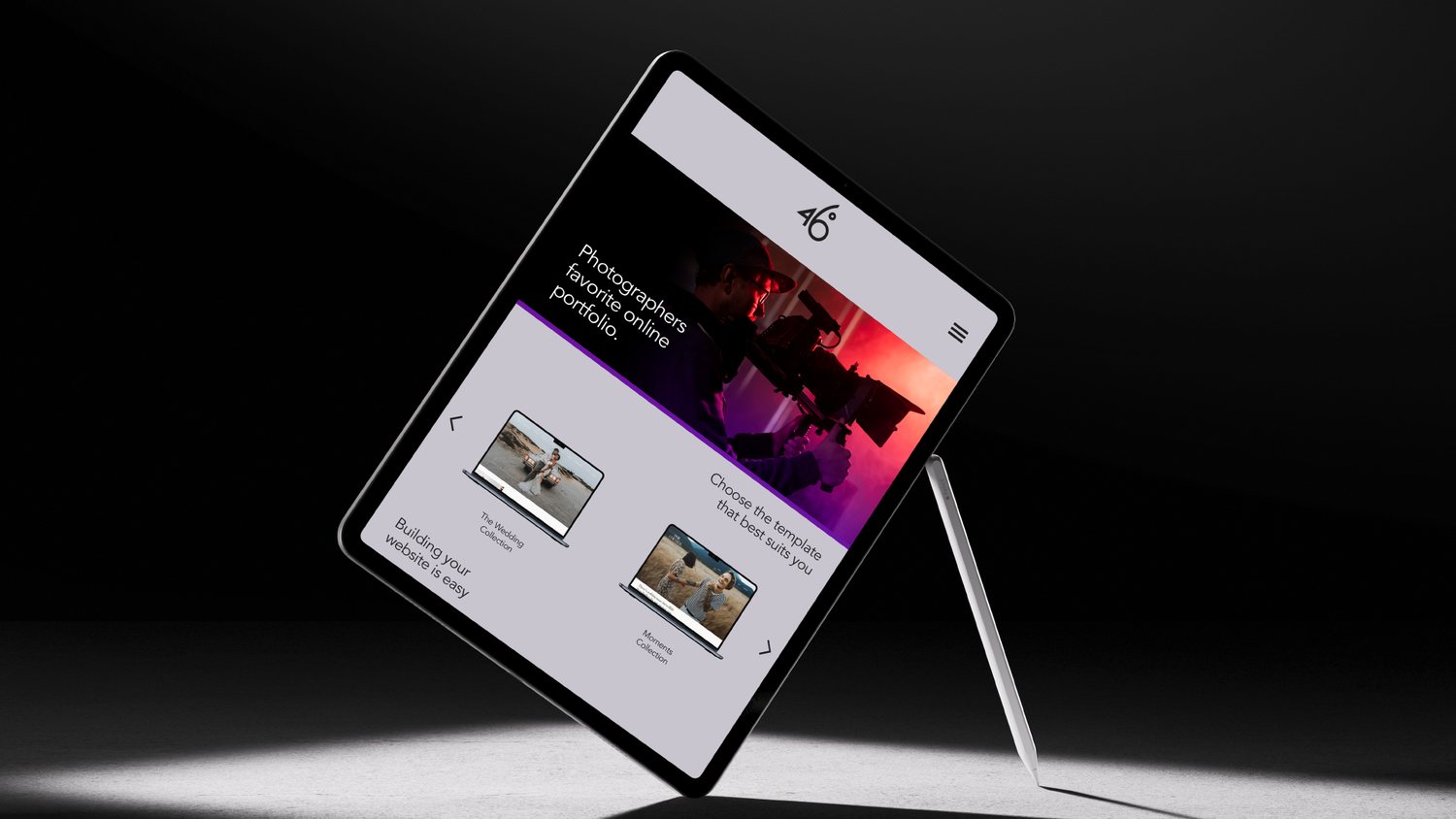 46º — brand application