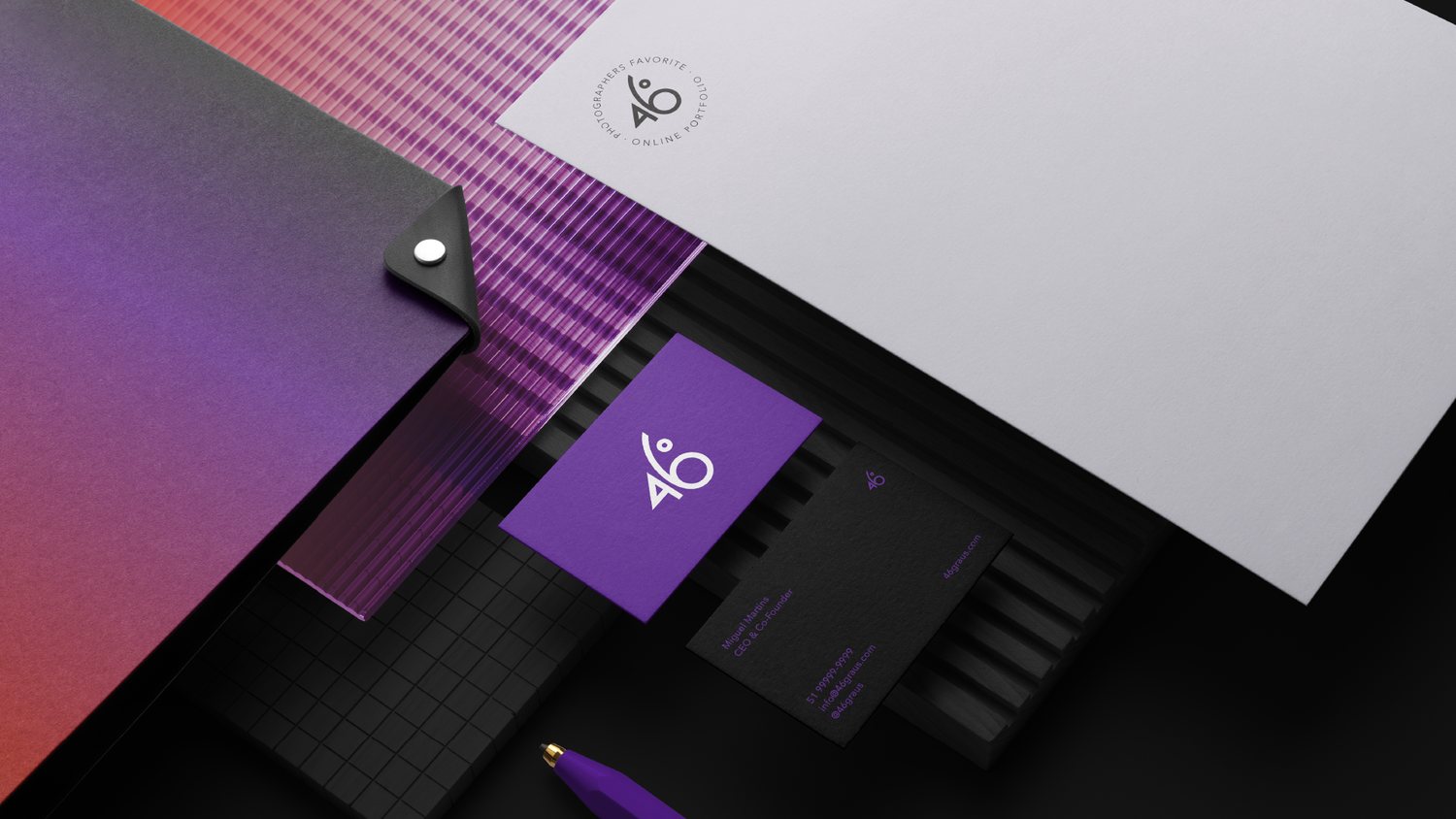 46º — brand application
