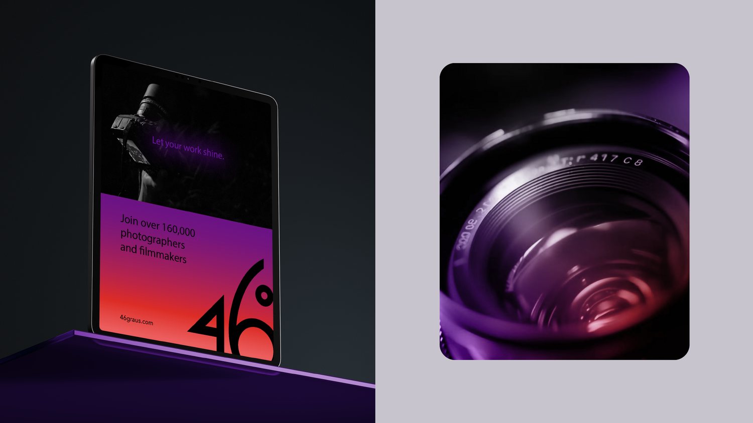 46º — brand application