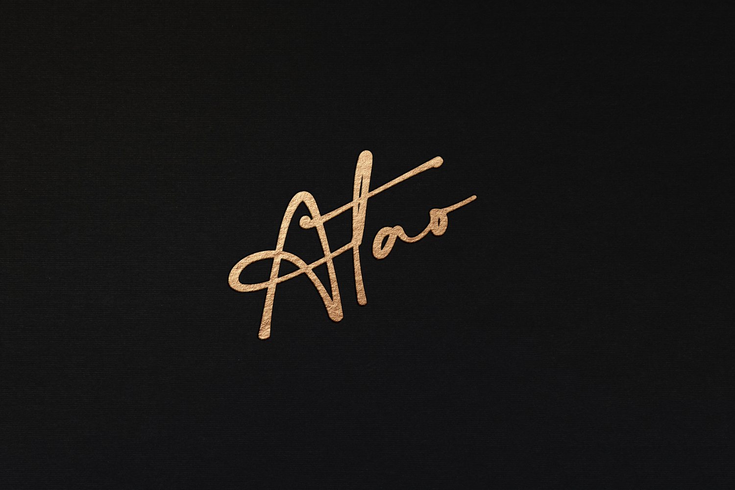 ATAO Wine — brand application