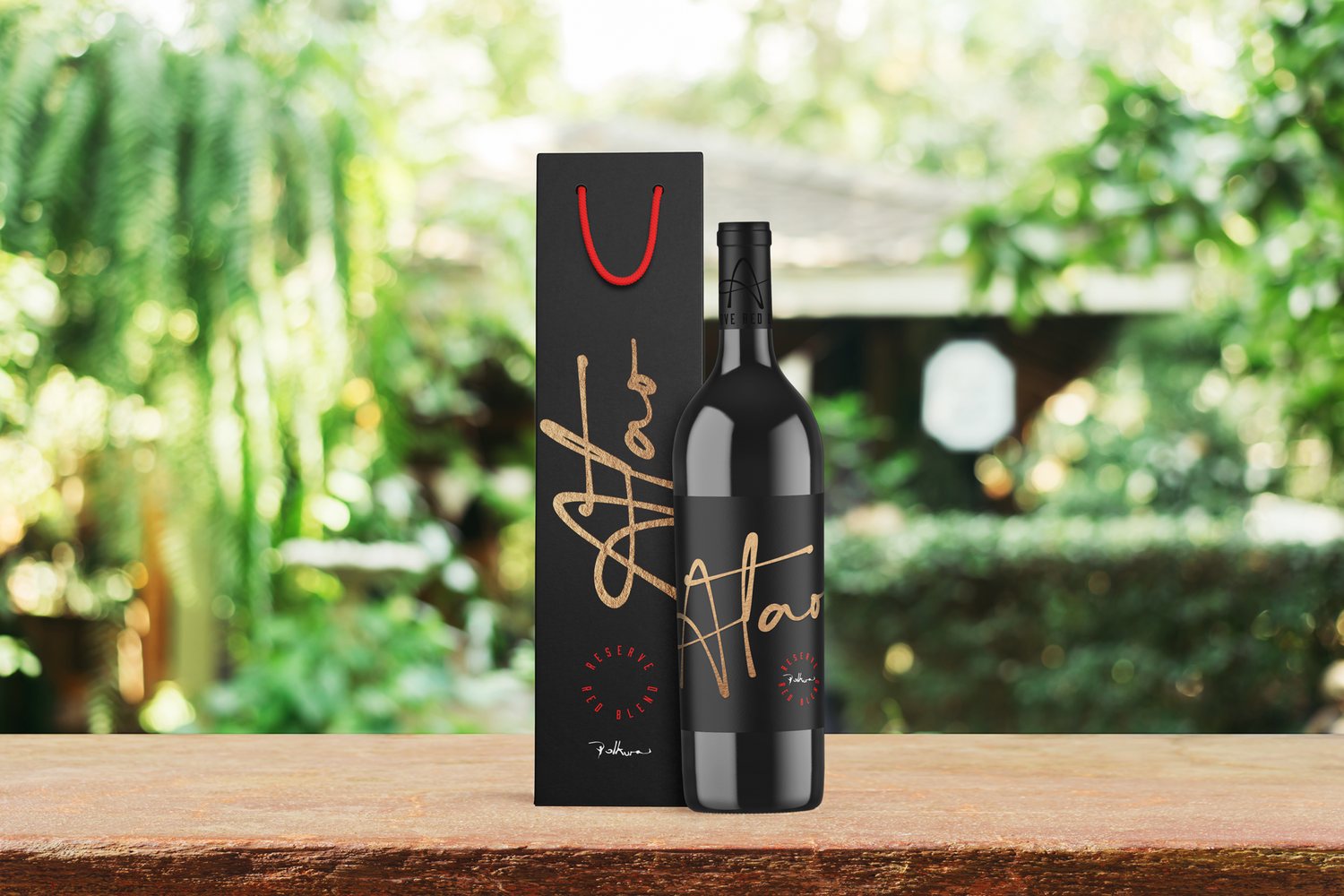 ATAO Wine — brand application