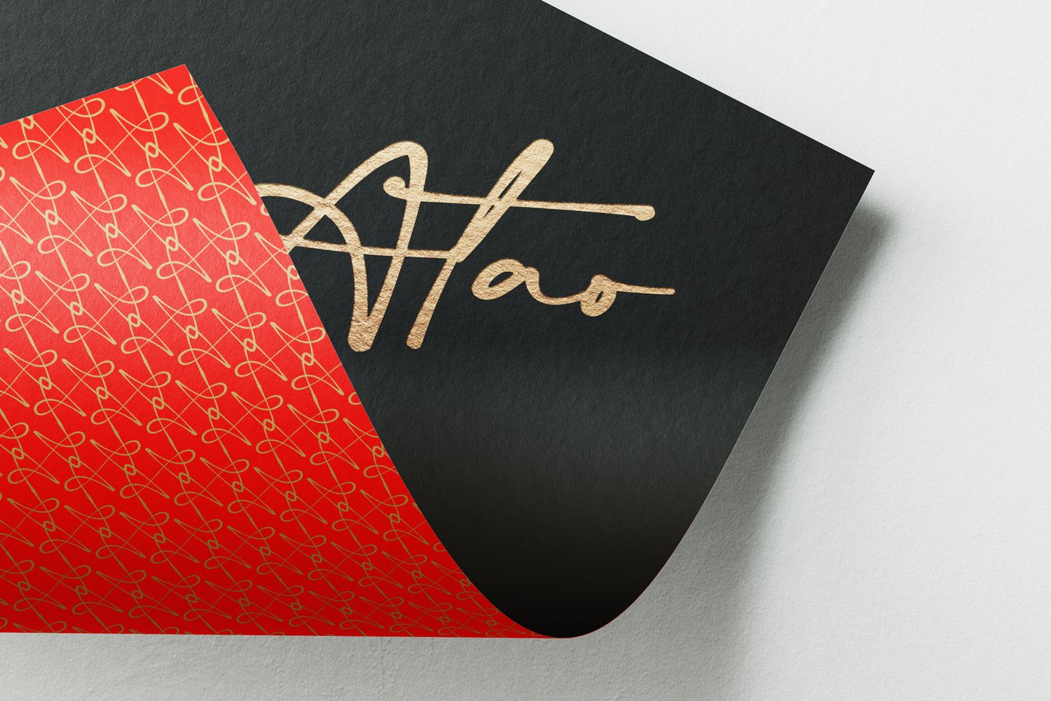 ATAO Wine — brand application