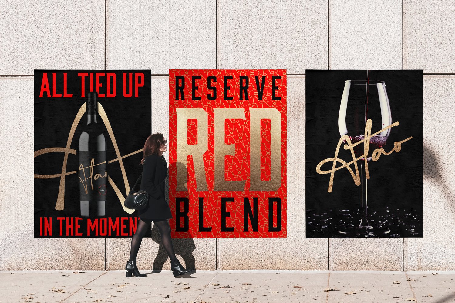 ATAO Wine — brand application