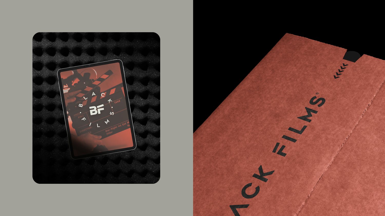 Black Films — brand application