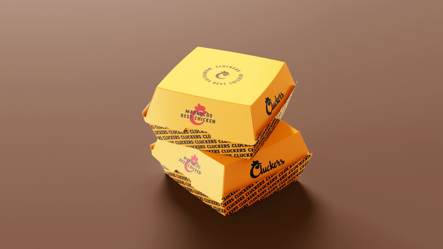 Cluckers — brand application