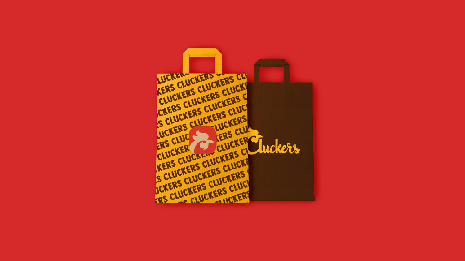 Cluckers — brand application