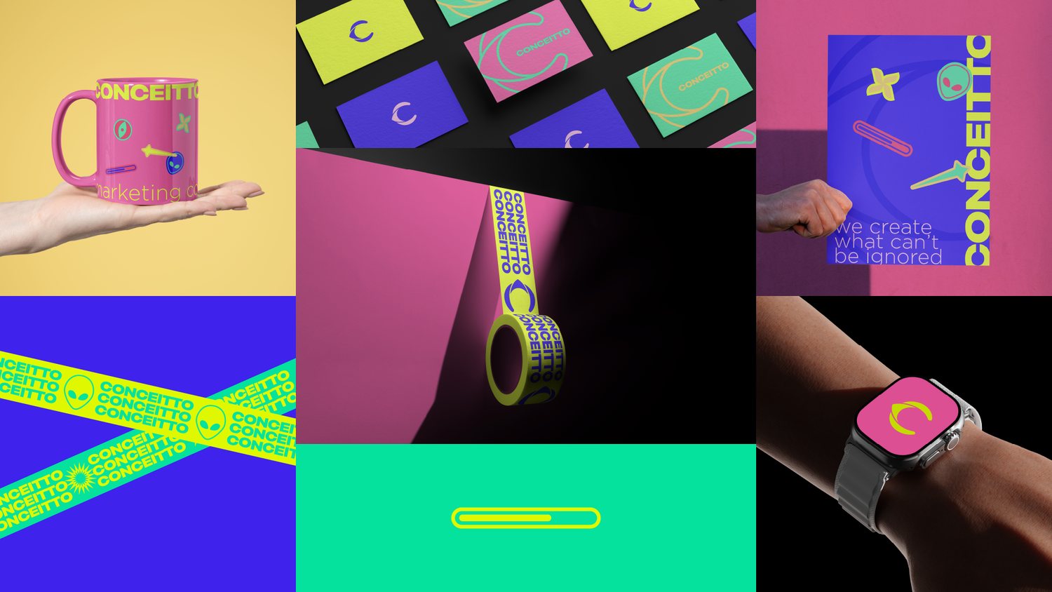 Conceitto — brand application