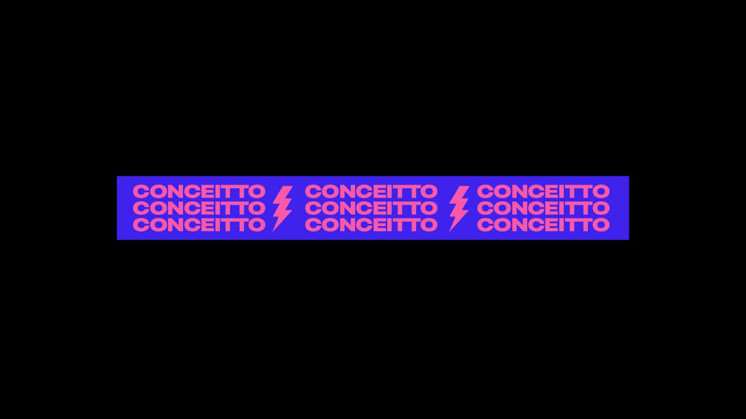Conceitto — brand application