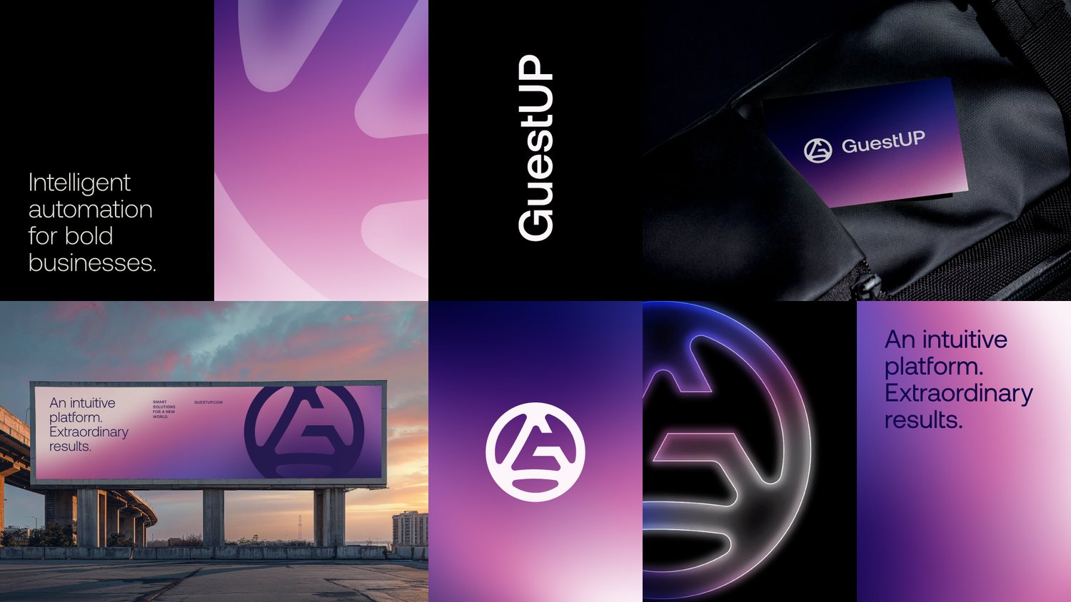GuestUP — brand application