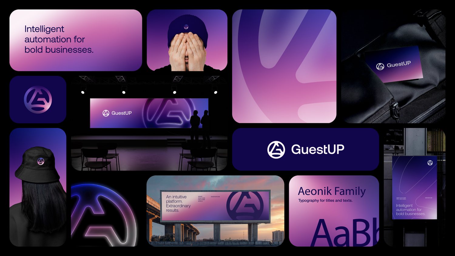 GuestUP — brand application
