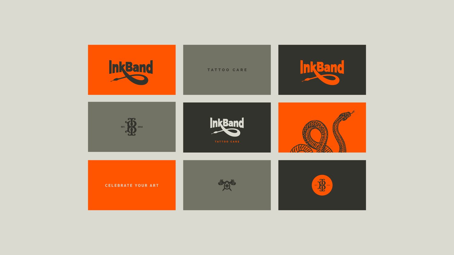 InkBand — brand application