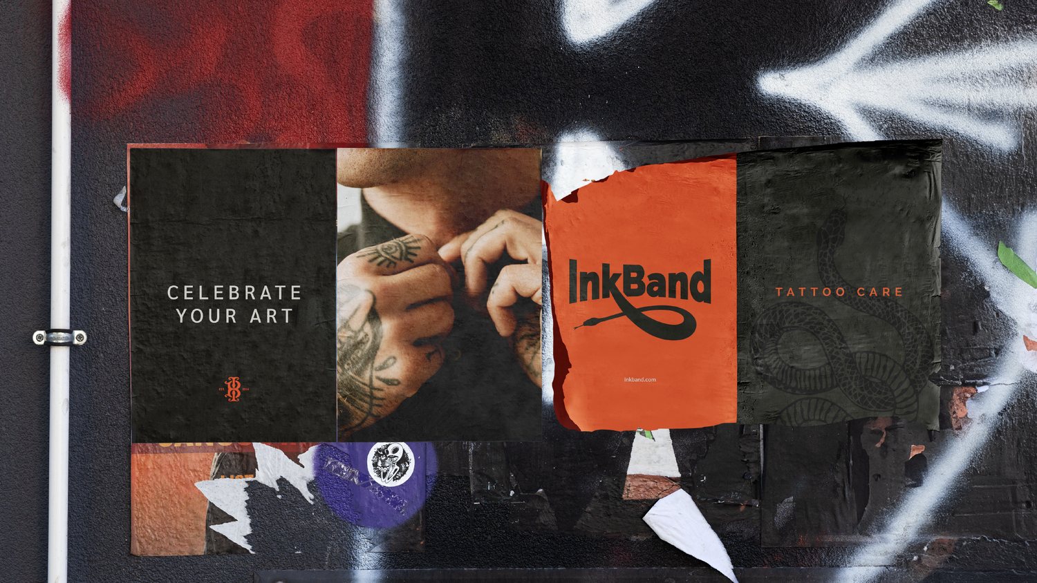 InkBand — brand application