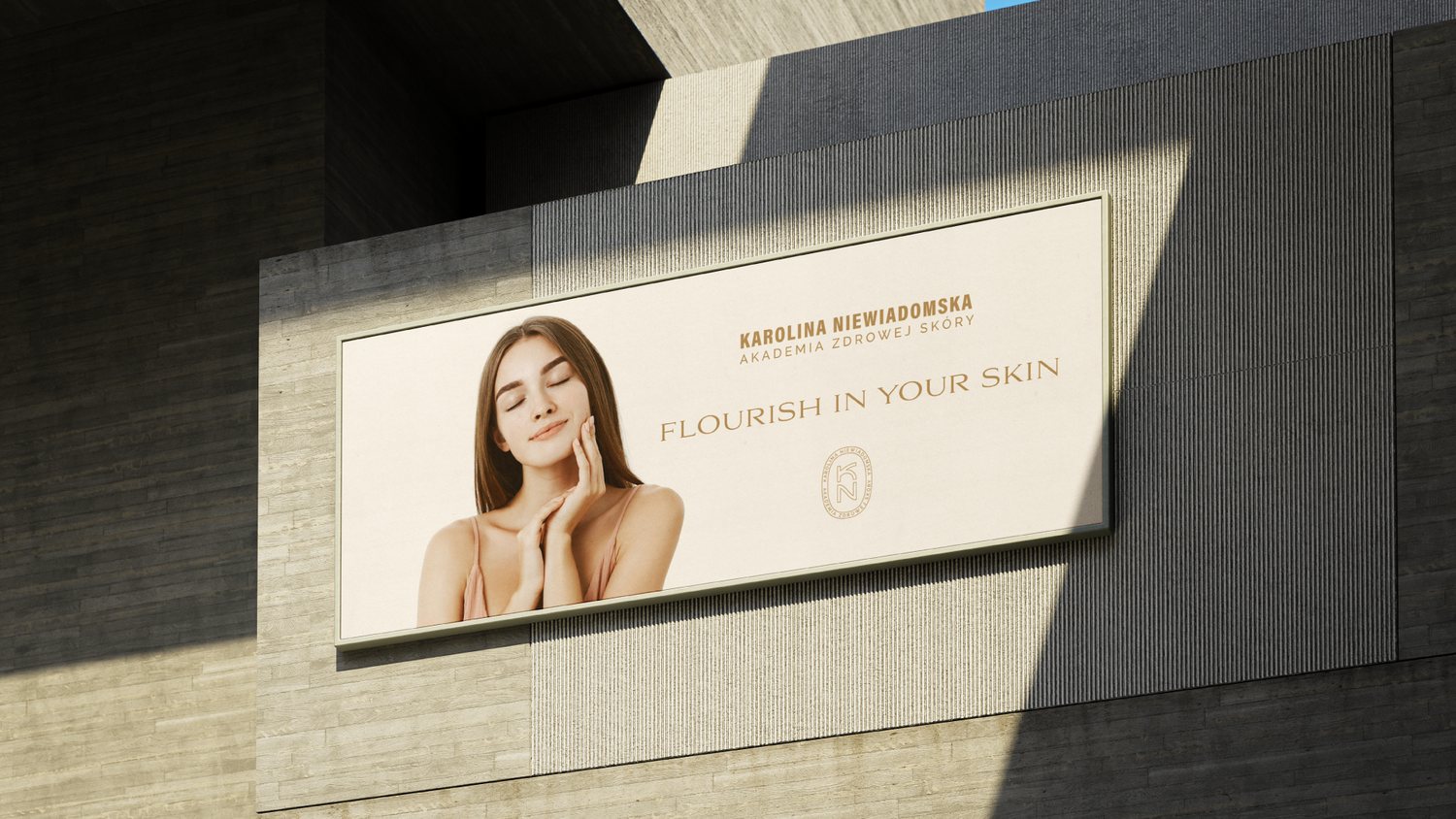 KN Akademia Zdrowej Skóry — brand application