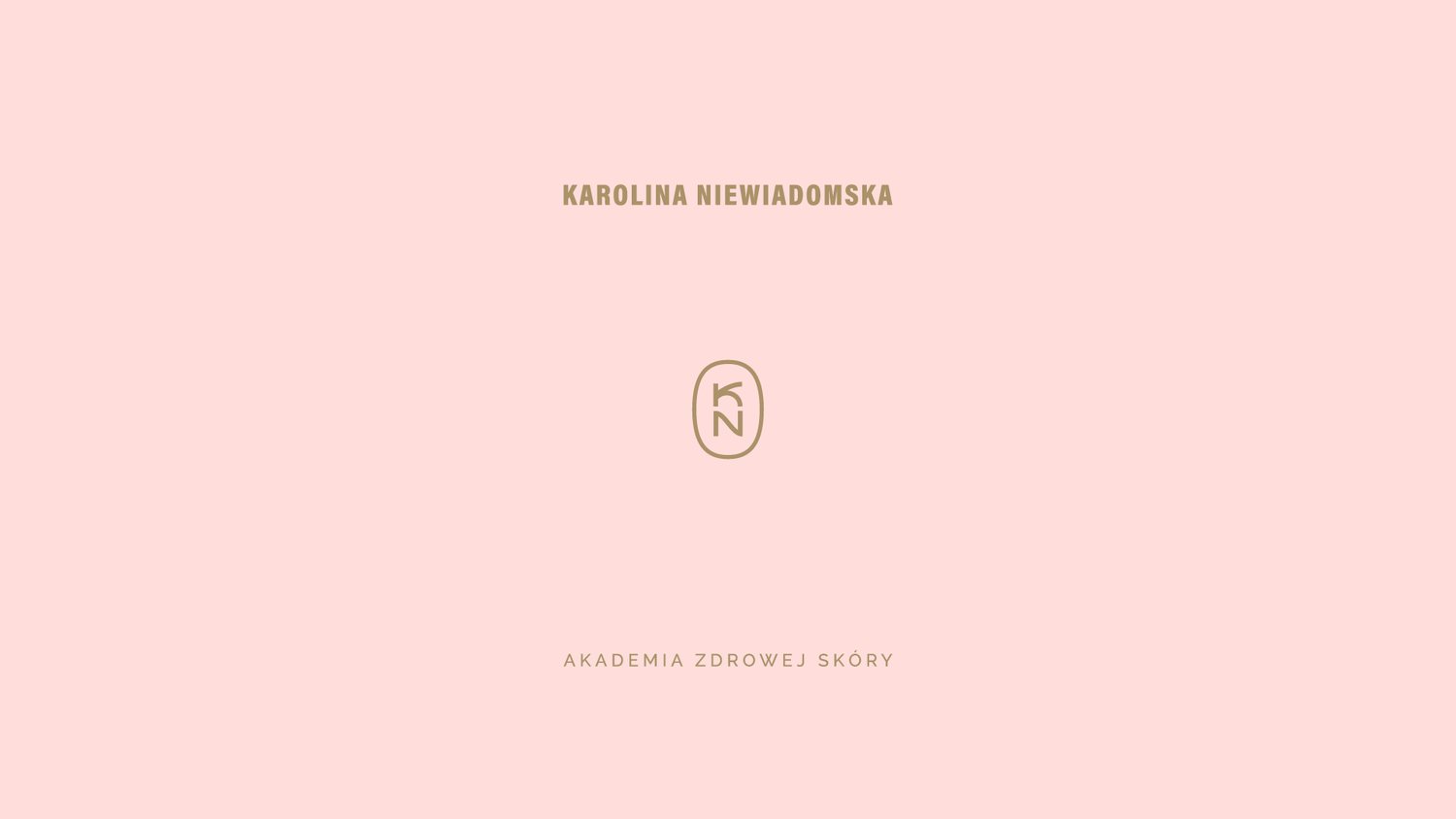 KN Akademia Zdrowej Skóry — brand application