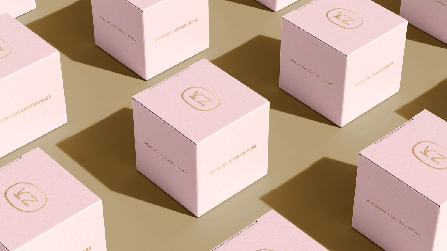 KN Akademia Zdrowej Skóry — brand application