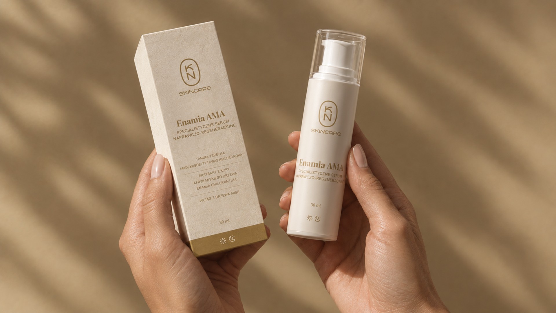 KN Skincare — brand application