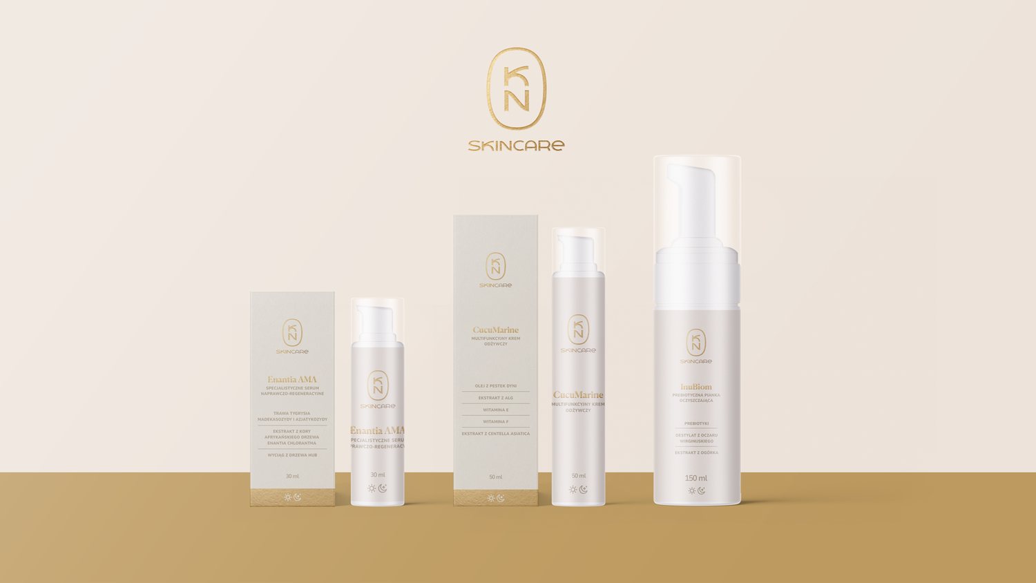 KN Skincare — brand application