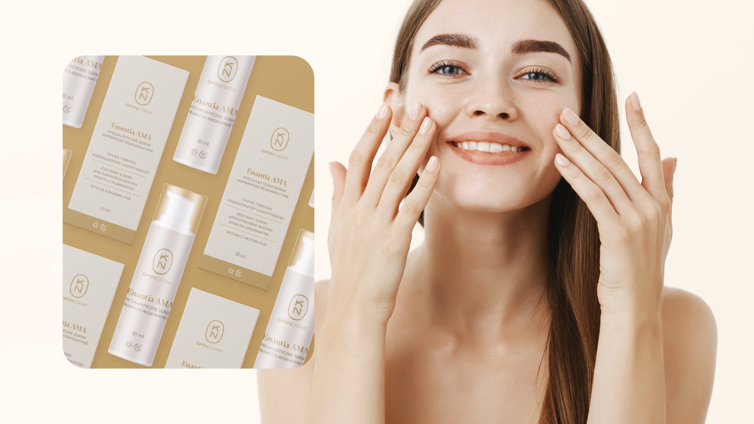 KN Skincare — brand application
