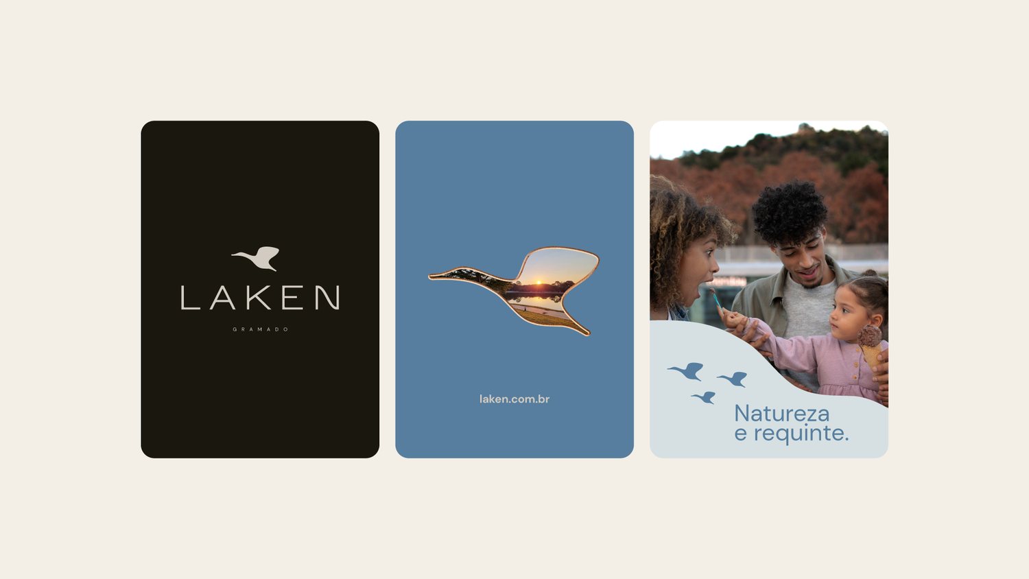 Laken — brand application