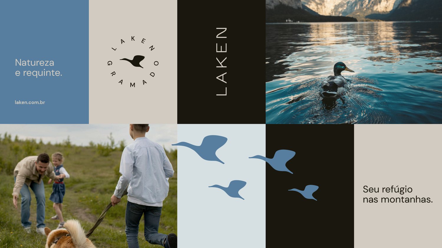 Laken — brand application
