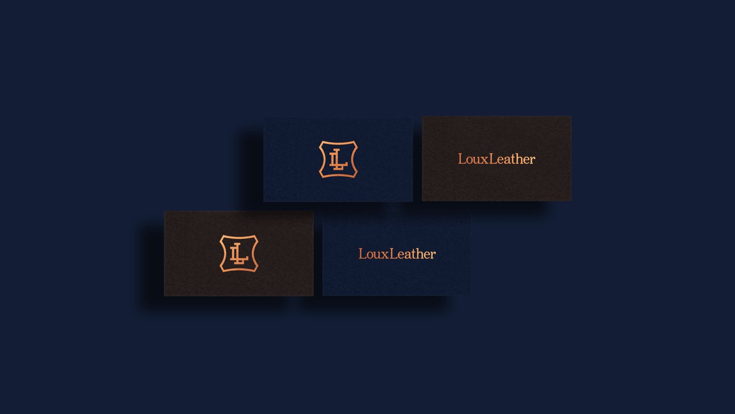 LouxLeather — brand application