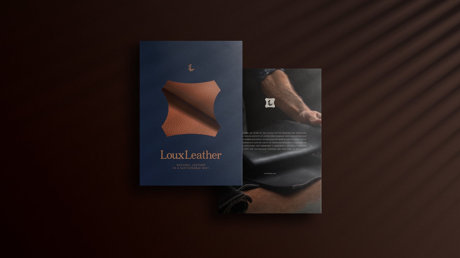 LouxLeather — brand application