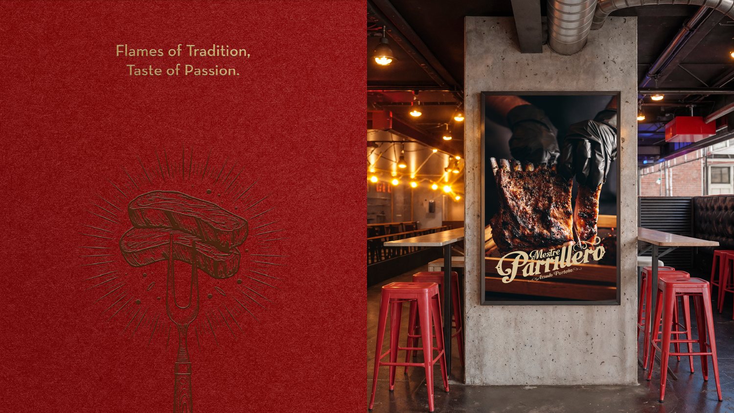 Mestre Parrillero — brand application