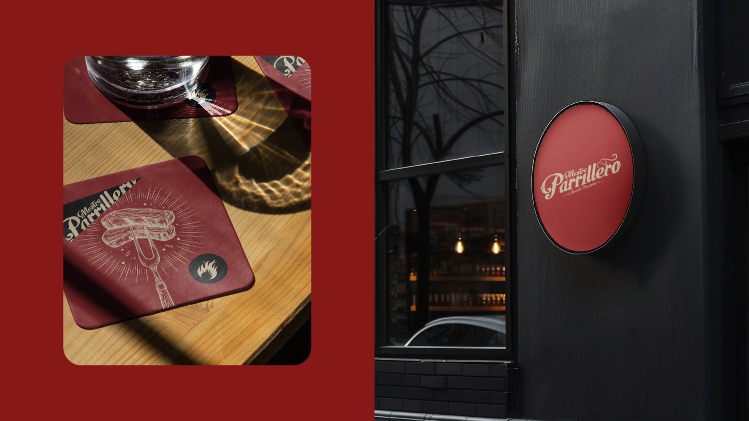 Mestre Parrillero — brand application