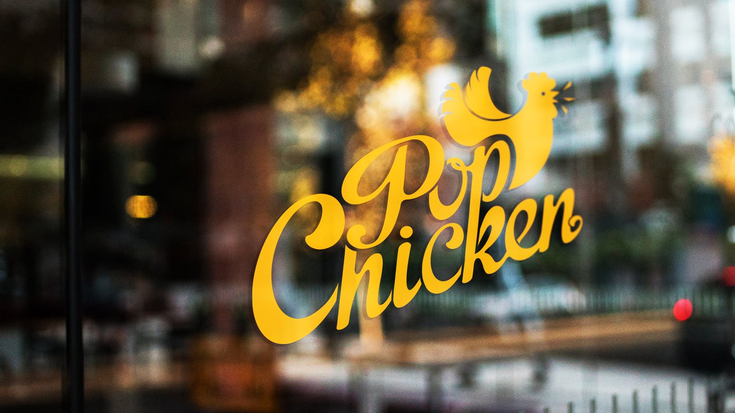 PopChicken — brand application