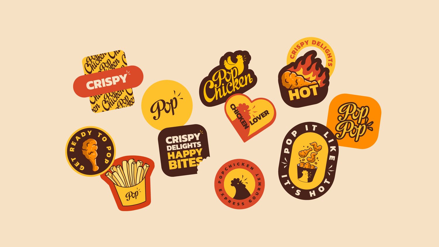PopChicken — brand application