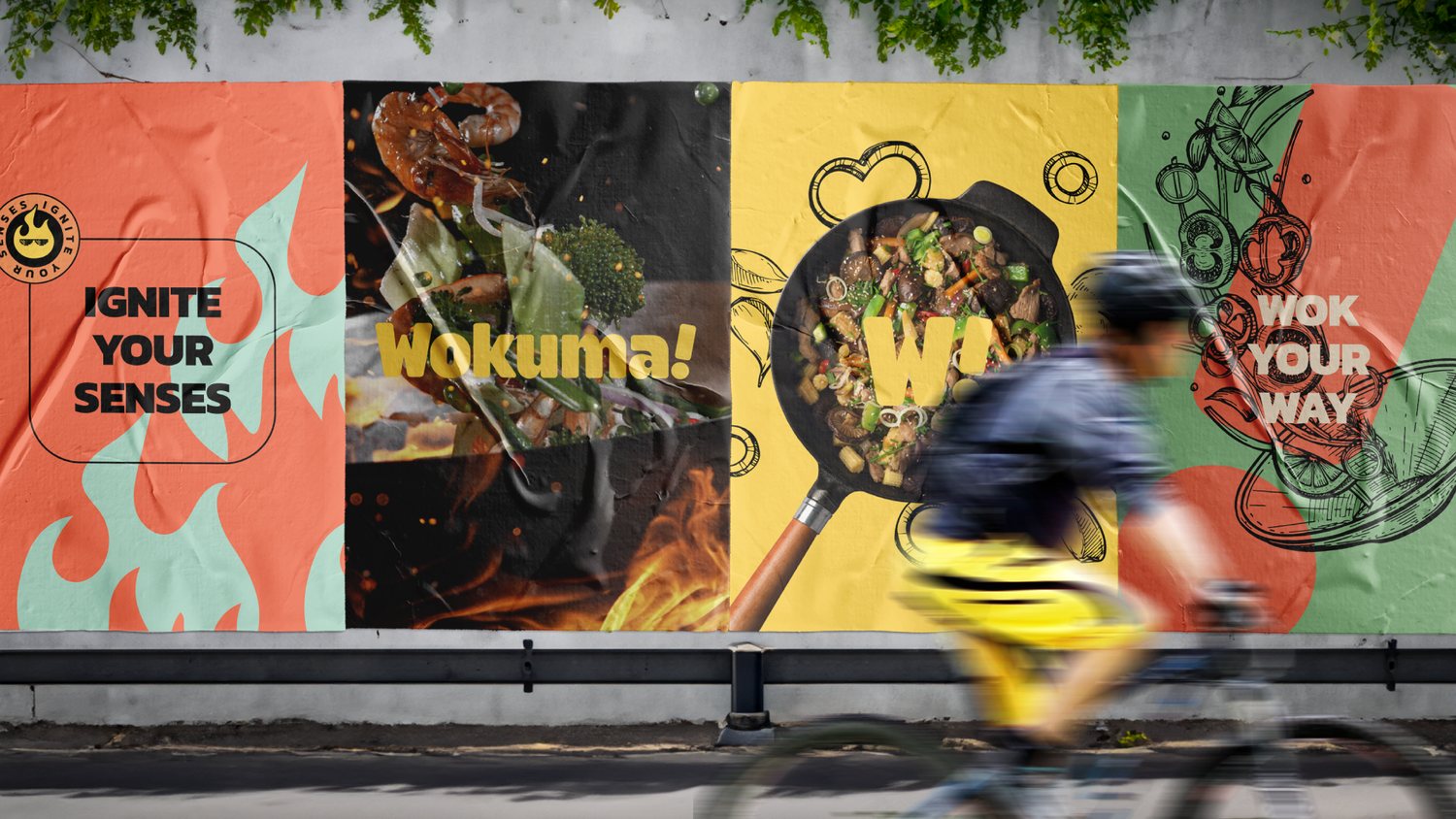 Wokuma! — brand application